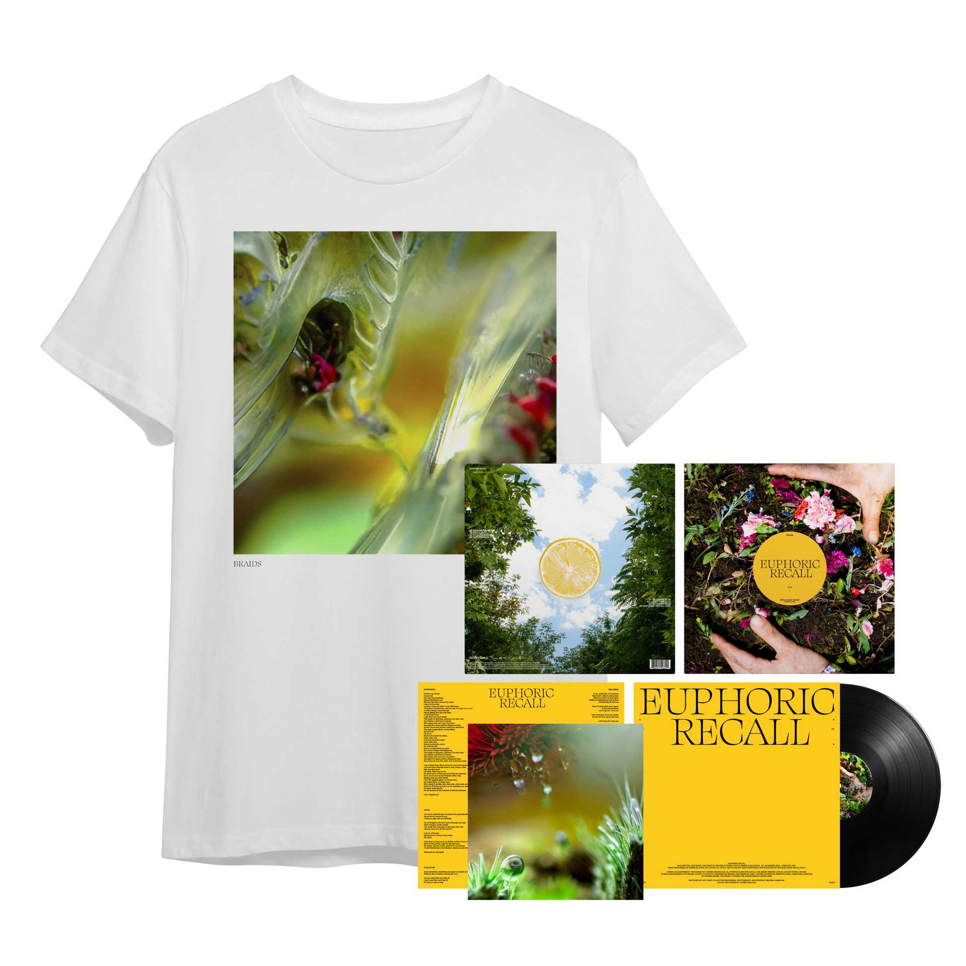 'EUPHORIC RECALL' LP+SHIRT+PRINT PRE-ORDER BUNDLE