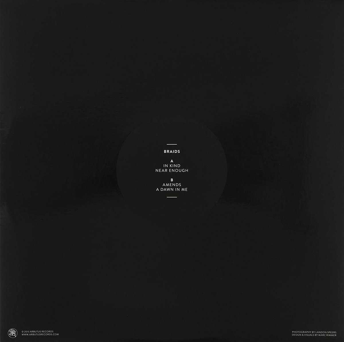 'IN KIND//AMENDS' 12"EP - image 2 of 2